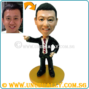 Custom 3D Mr Bossy Figurine